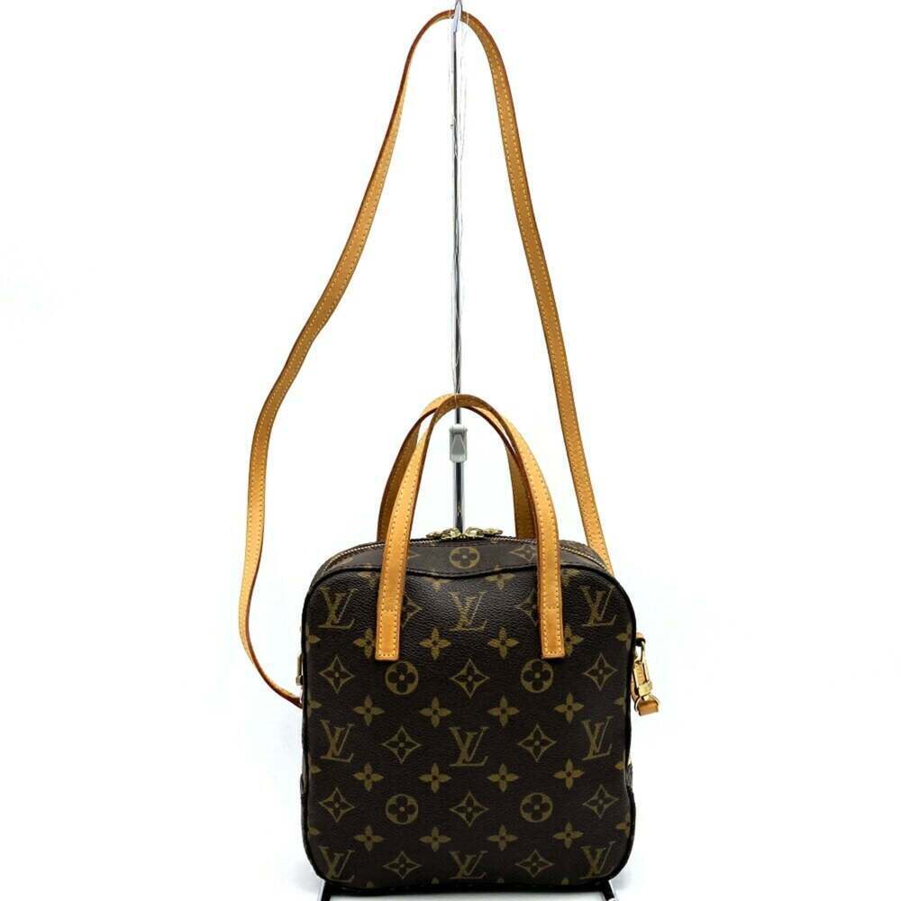 LOUIS VUITTON Authentic Brown Monogram Canvas Shoulder Bag - Picture 10 of 10